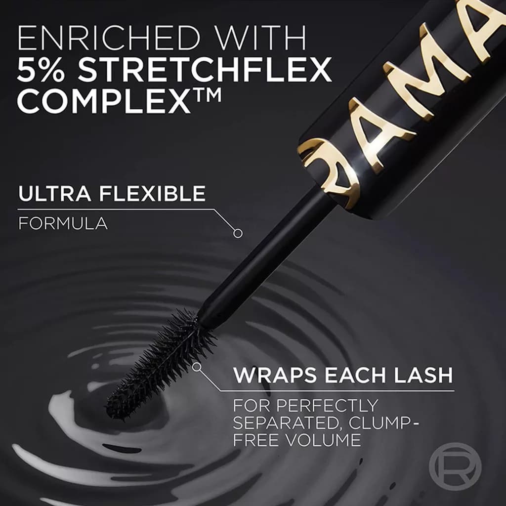 ریمل پانوراما لوریل مشکی NIGHT BLACK( لورآل ) پاناروما L’Oréal Panorama Mascara — تصویر ۵