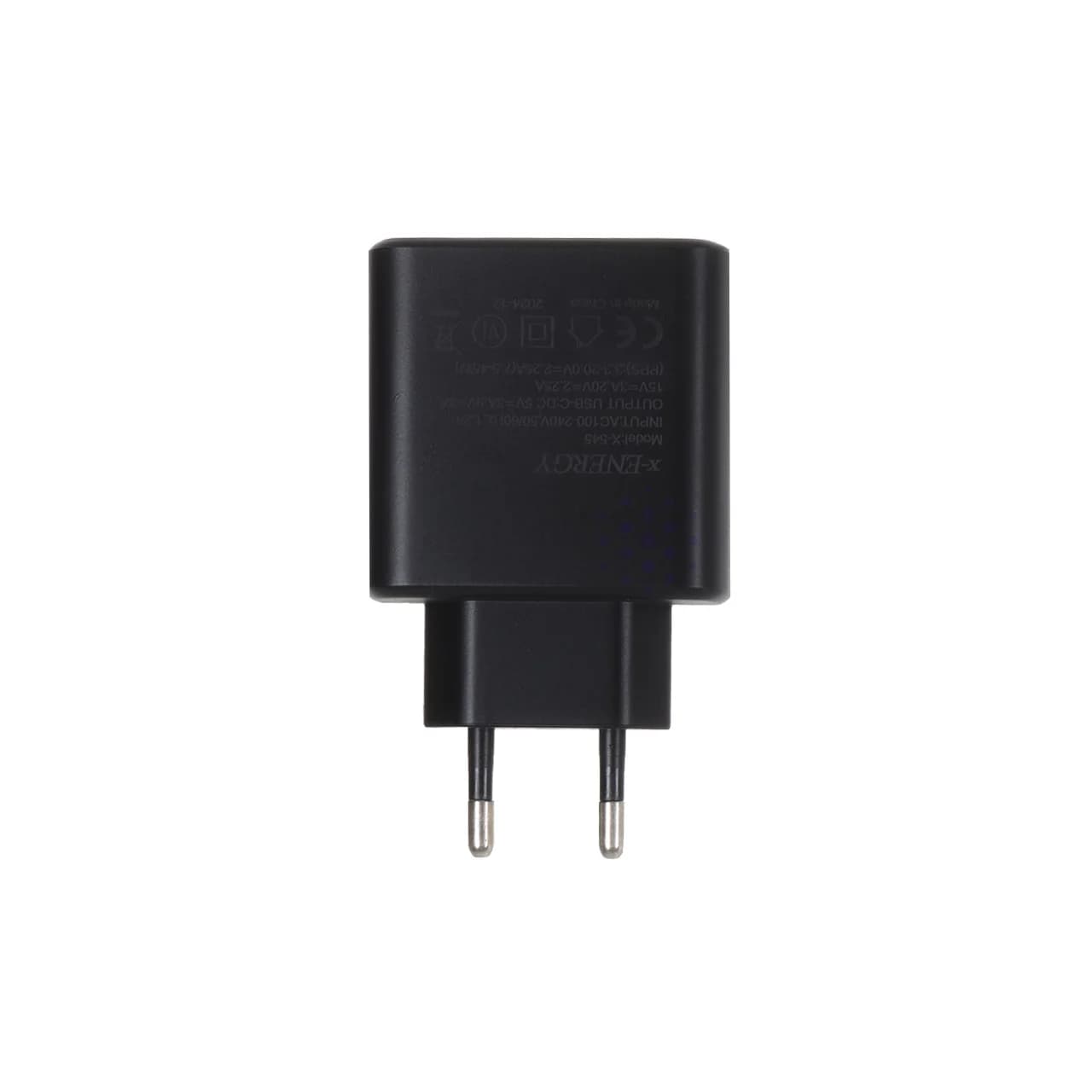 شارژر دیواری فست و PD تک پورت X-Energy مدل X-545 45W – مشکی (گارانتی IPM) — تصویر ۲