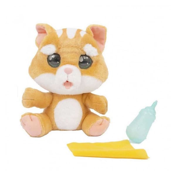 عروسک گربه احساسی زرد Cry Pets — تصویر ۲