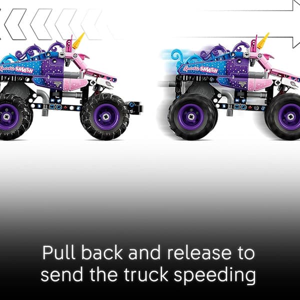 لگو سری تکنیک مدل Monster Jam Sparkle Smash کد 42220 — تصویر ۳