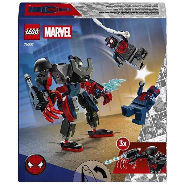 لگو سری مارول مدل Miles Morales Mech vs. Spider Man کد 76337 — تصویر ۴