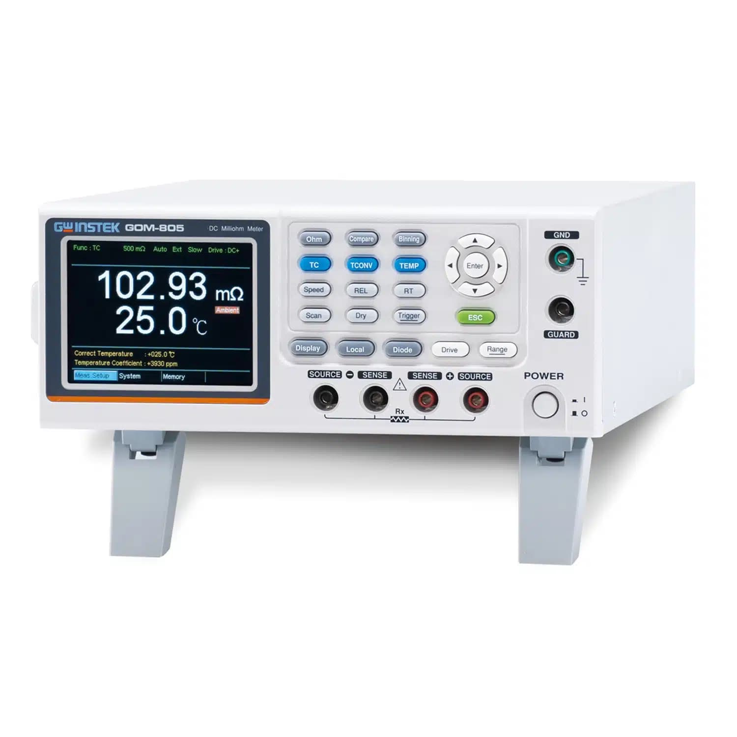 میلی اهم متر رومیزی دیجیتال گودویل مدل GW instek GOM-805