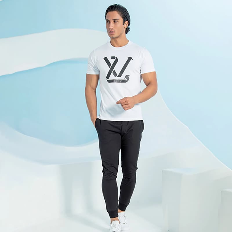 ست مردانه تی شرت و شلوار بلکس(نیکوتن پوش) کد ۶۳۱۱۲