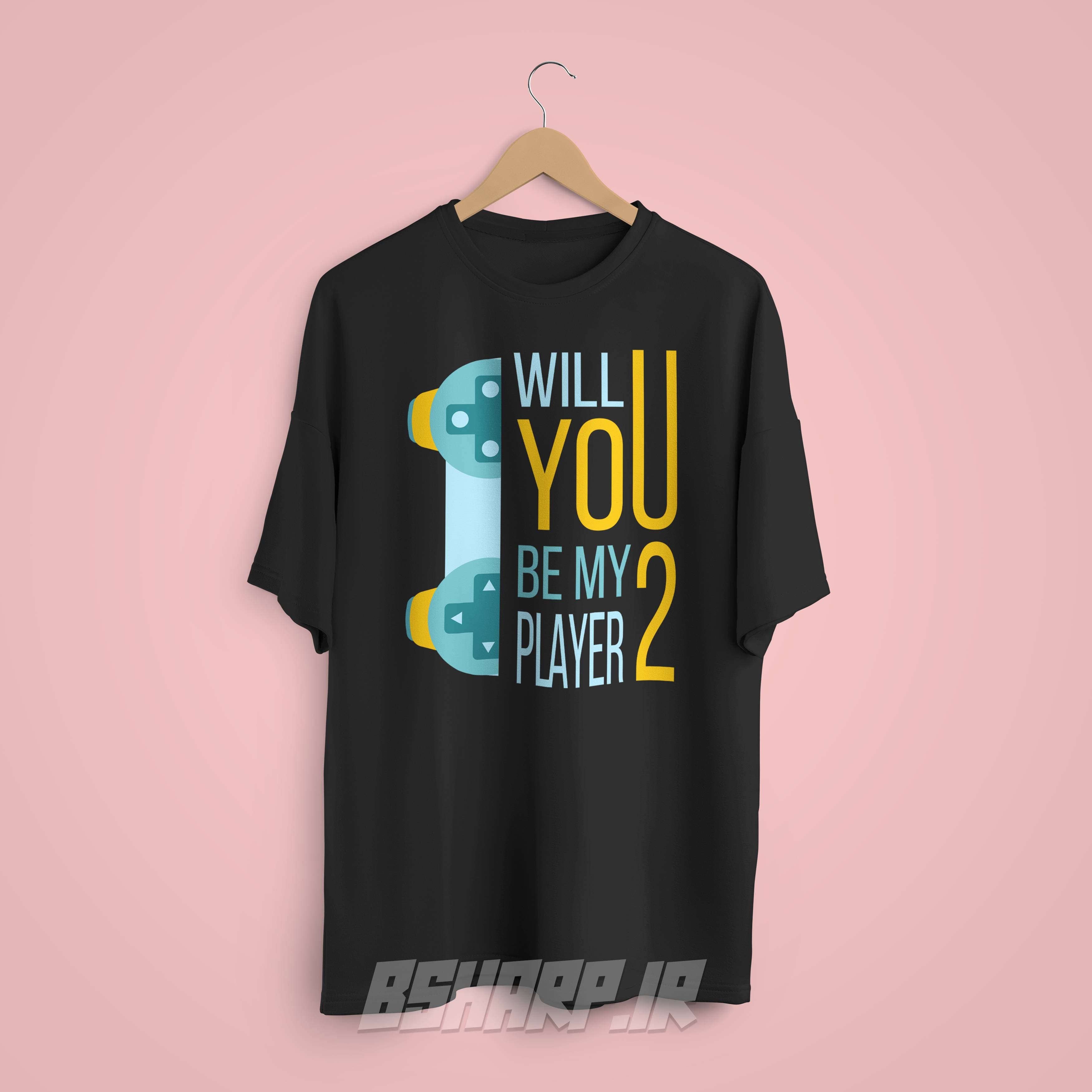 تیشرت Gamer طرح Be My Player 2 — تصویر ۸