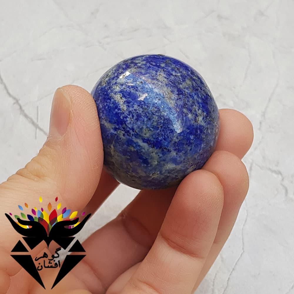 گوی لاجورد آبی اصل خوشرنگ H3087 — تصویر ۲