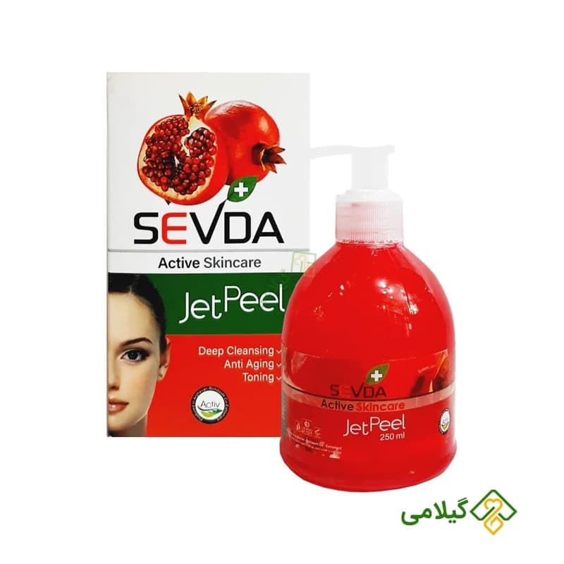 ژل لایه بردار و پیلینگ انار سودا گیلامی (250 میل)