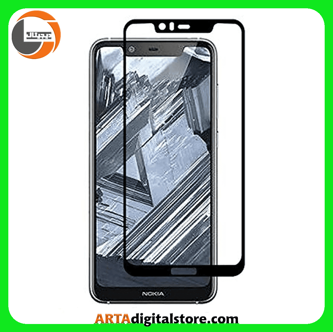 محافظ صفحه نوکیا Screen Protector For Nokia plus 5.1 Full Black — تصویر ۷