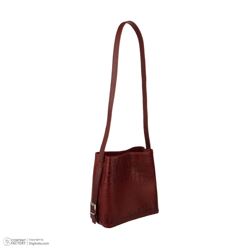 کیف رودوشی زنانه کایا چرم مدل K630-corco-crimson — تصویر ۴