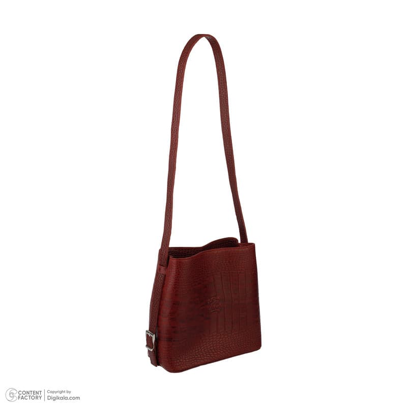 کیف رودوشی زنانه کایا چرم مدل K630-corco-crimson — تصویر ۳