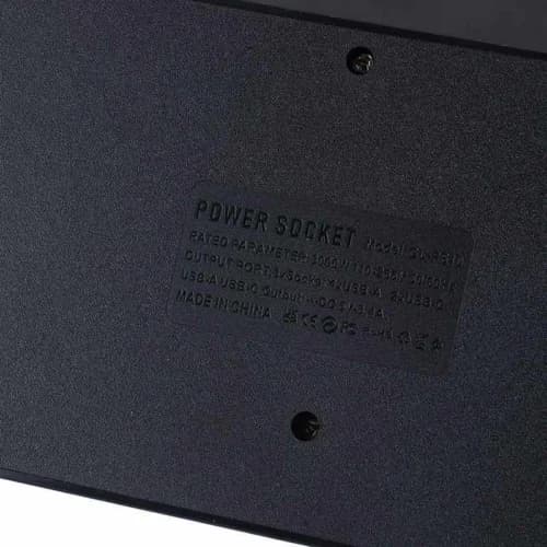 چند راهی 3 خانه گرین لاین GS-150 GNGS150PS با کابل 2 متری + شارژر USB و Type-C — تصویر ۸