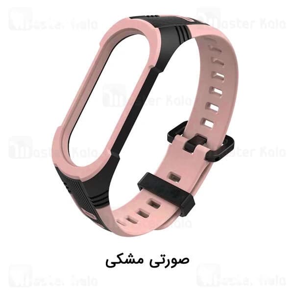بند سیلیکونی دستبند سلامتی شیائومی Xiaomi Mi Band 5 / 6 Style X Sport Band — تصویر ۵