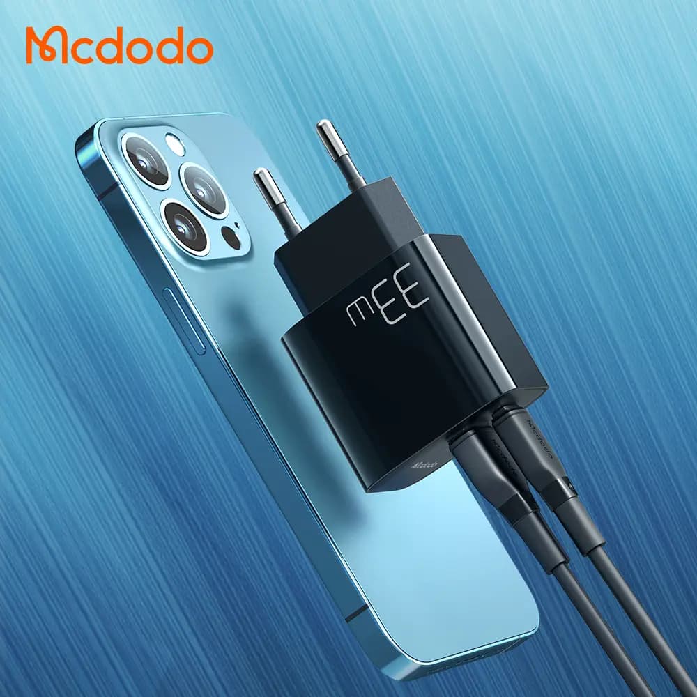 شارژر آداپتور دیواری فست شارژ 33 واتی مک دودو مدل MCDODO CH-0921 — تصویر ۲