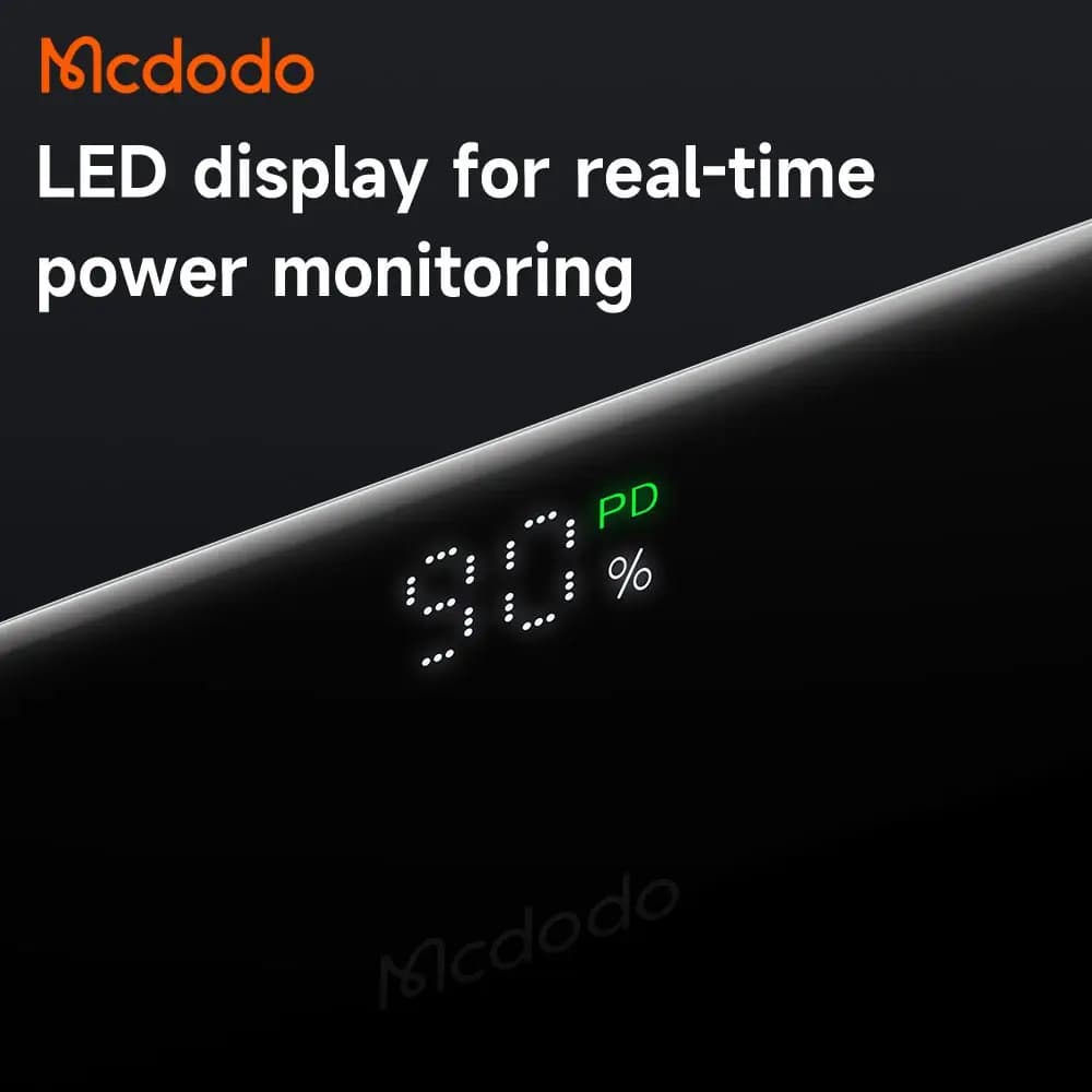 پاوربانک 22.5 وات 5000 هزار با کابل و پورت تایپ سی مک دودو مدل MCDODO MC-7760 — تصویر ۵