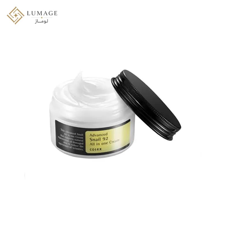 کرم حلزون همه کاره کوزارکس مدل Advanced Snail 92 کاسه ای حجم ۱۰۰ گرم — تصویر ۲