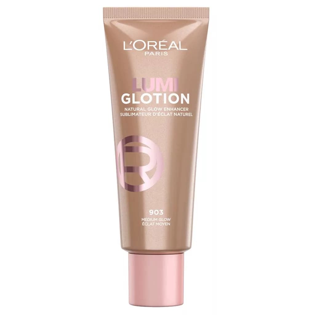 کرم درخشان کننده لومی گلوشن لورآل( لوریل) LOREAL LUMI GLOTION — تصویر ۳