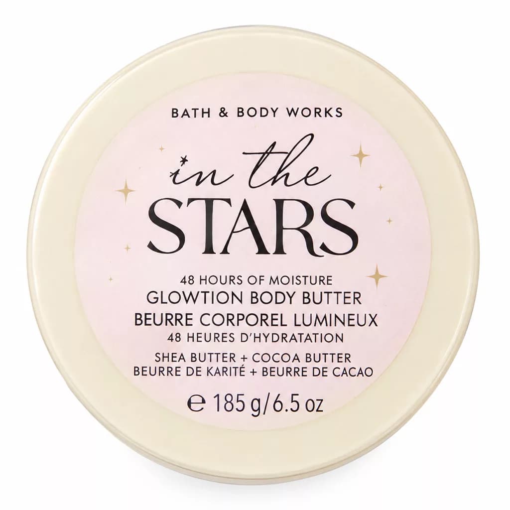 کره بدن بث اند بادی ورکز in the STARS استارز BATH & BODY WORKS GLOWTION BODY BUTTER
