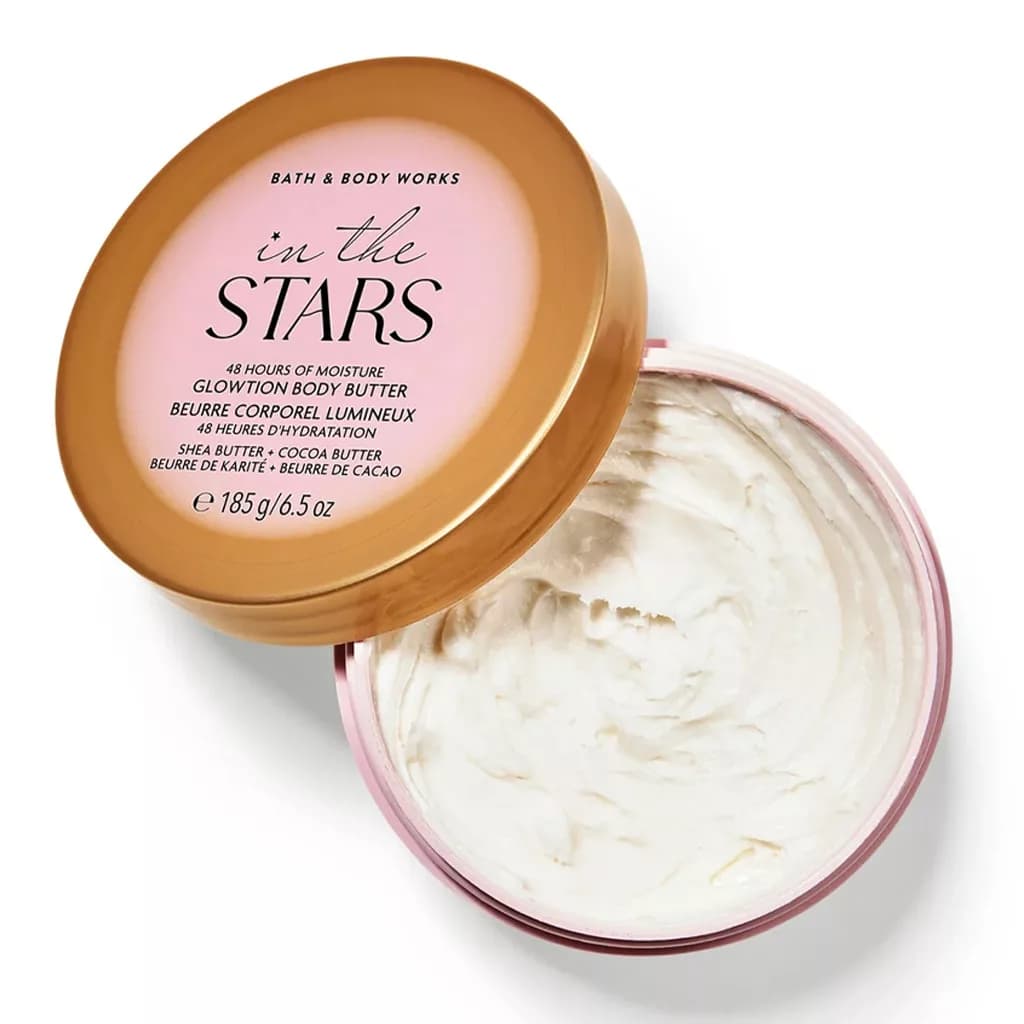 کره بدن بث اند بادی ورکز in the STARS استارز BATH & BODY WORKS GLOWTION BODY BUTTER — تصویر ۲