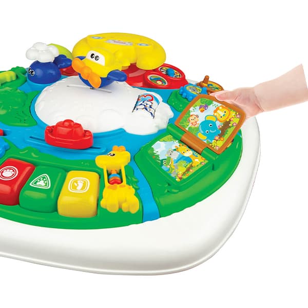 میز بازی موزیکال کودک طرح جهانگرد winfun — تصویر ۵
