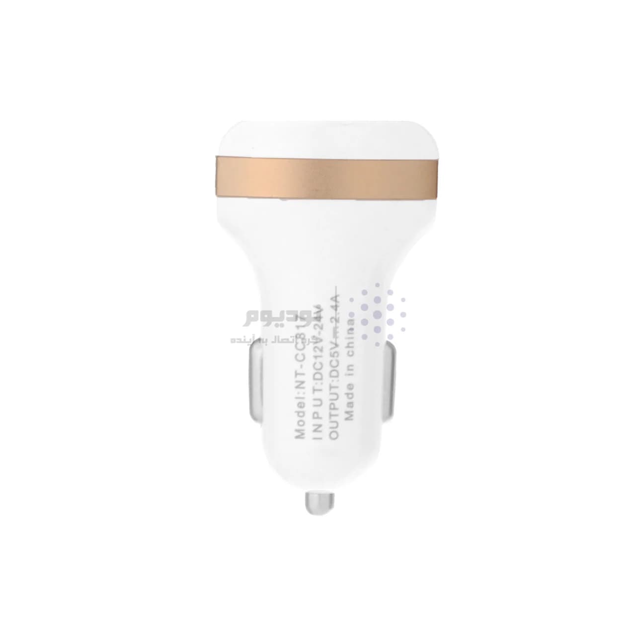 شارژر فندکی فست دو پورت Nitu مدل CC817 12W به همراه کابل شارژ اندروید – سفید (گارانتی 18 ماه تعویض نیکان همراه) — تصویر ۲