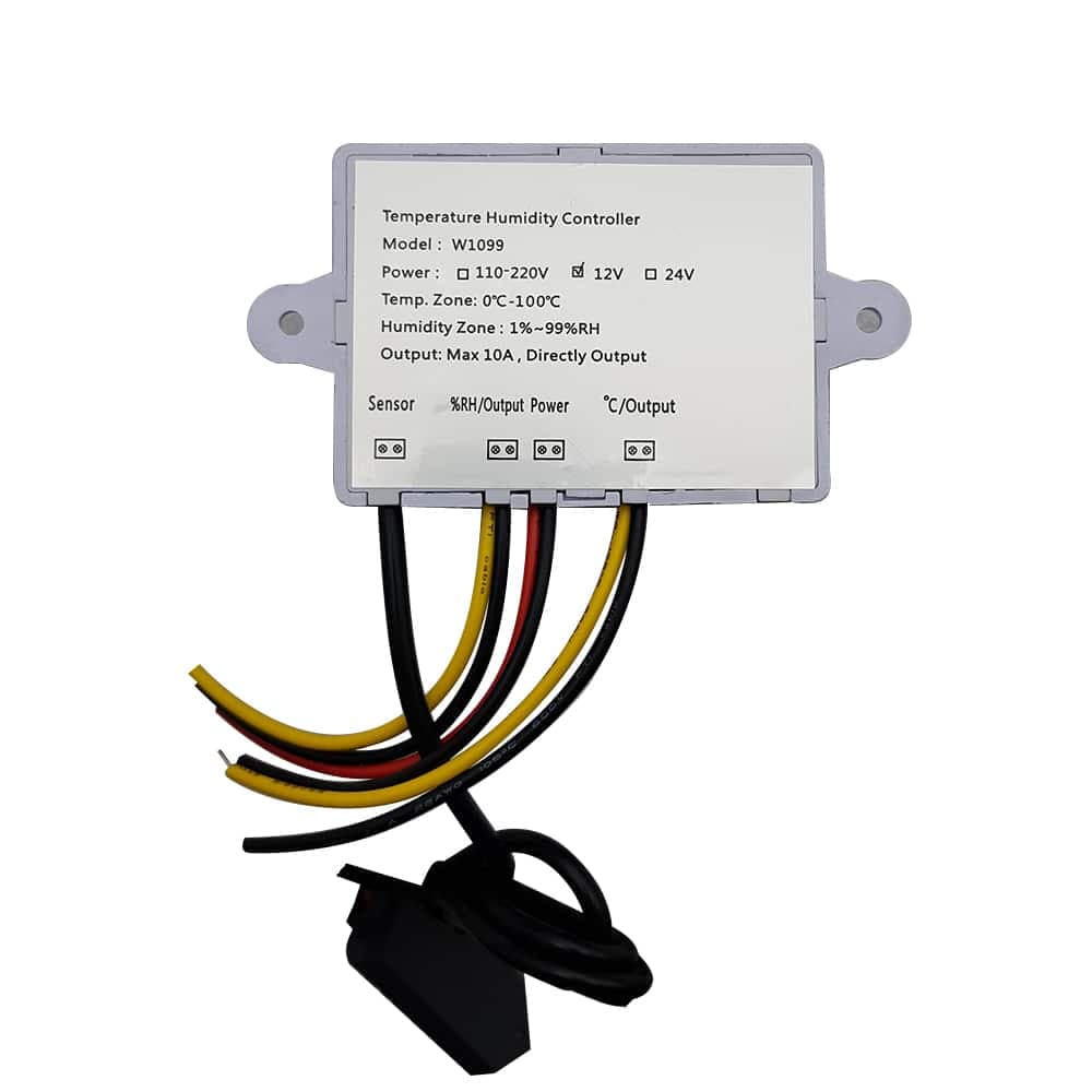 ماژول ترموستات دما و رطوبت مدل XK-W1099 12V — تصویر ۲
