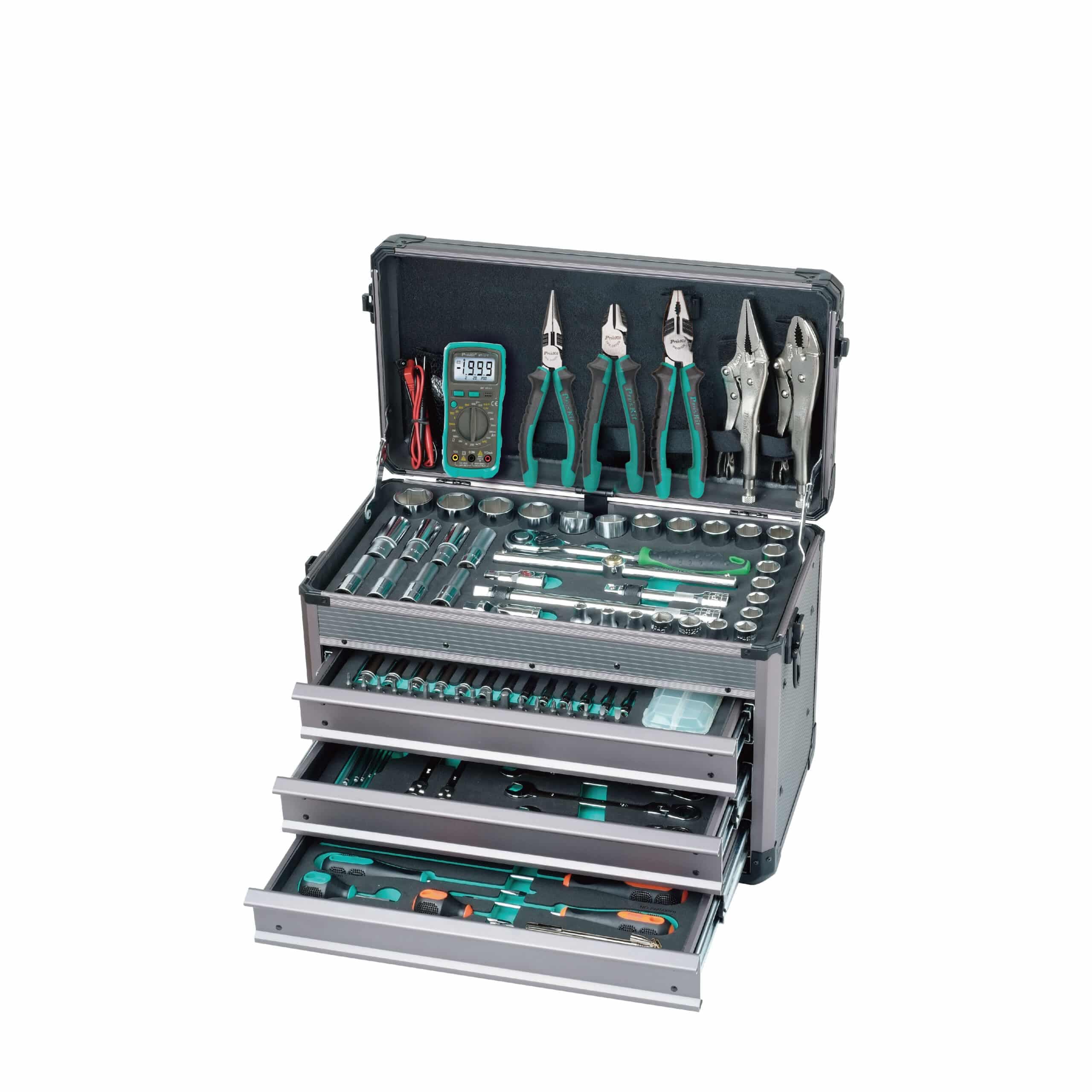جعبه ابزار 124 عددی پروسکیت مدل Proskit HW-612401M