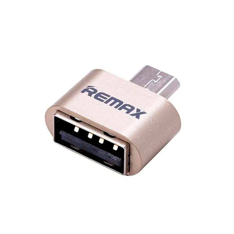تبدیل OTG میکرو به USB2.0 مدل Remax – حراج استثنایی به قیمت خرید — تصویر ۲
