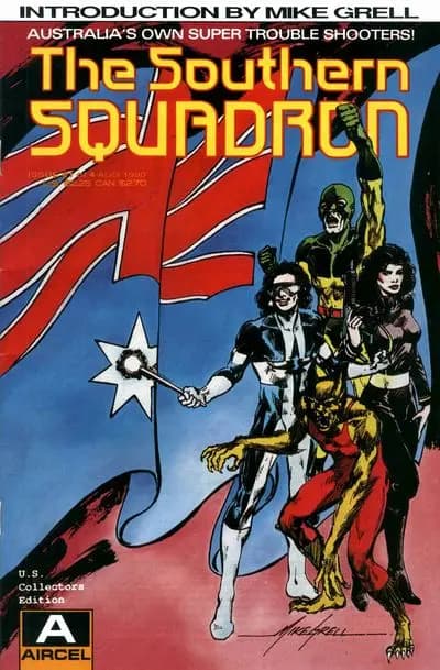 دانلود کمیک The Southern Squadron #1 – 4 (1990)