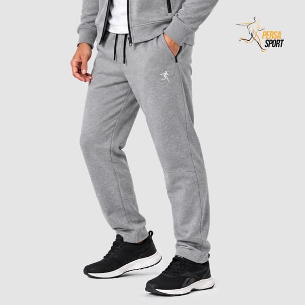 ست ورزشی مردانه پرسا اسپرت خاکستری Crewneck Sweatshirt & Jogger — تصویر ۳
