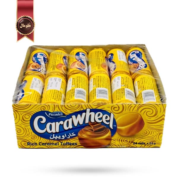 24 عدد تافی كاراوييل carawheel وزن 24 گرم (اورجینال)