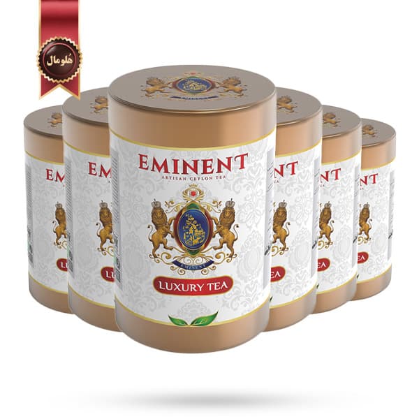 6 عدد چای امیننت eminent مدل لاکچری Luxury وزن 200 گرم (اورجینال)