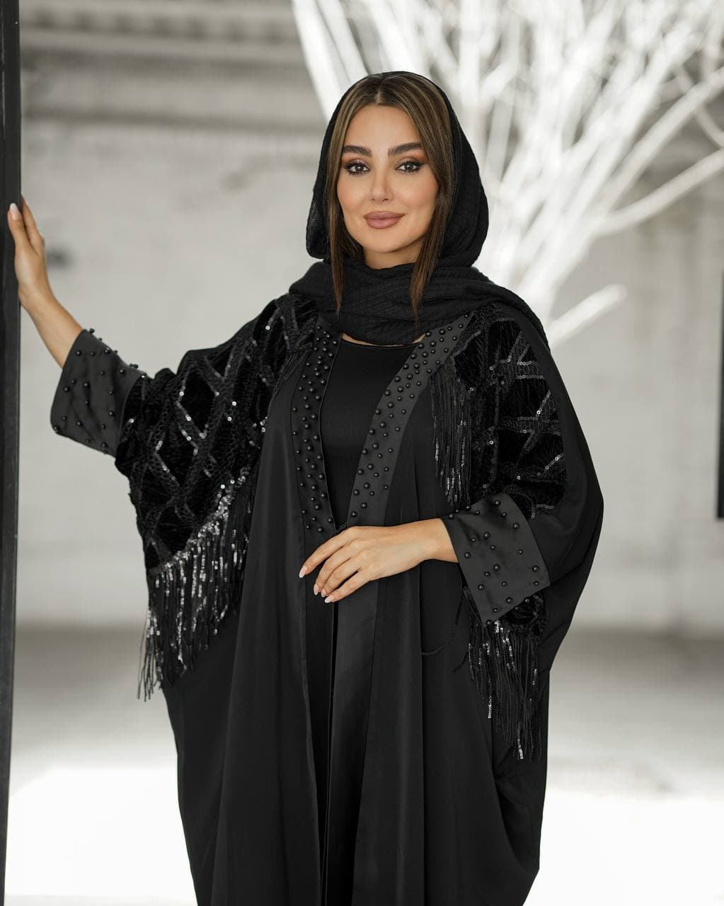 عبا زنانه مدل غزاله — تصویر ۲
