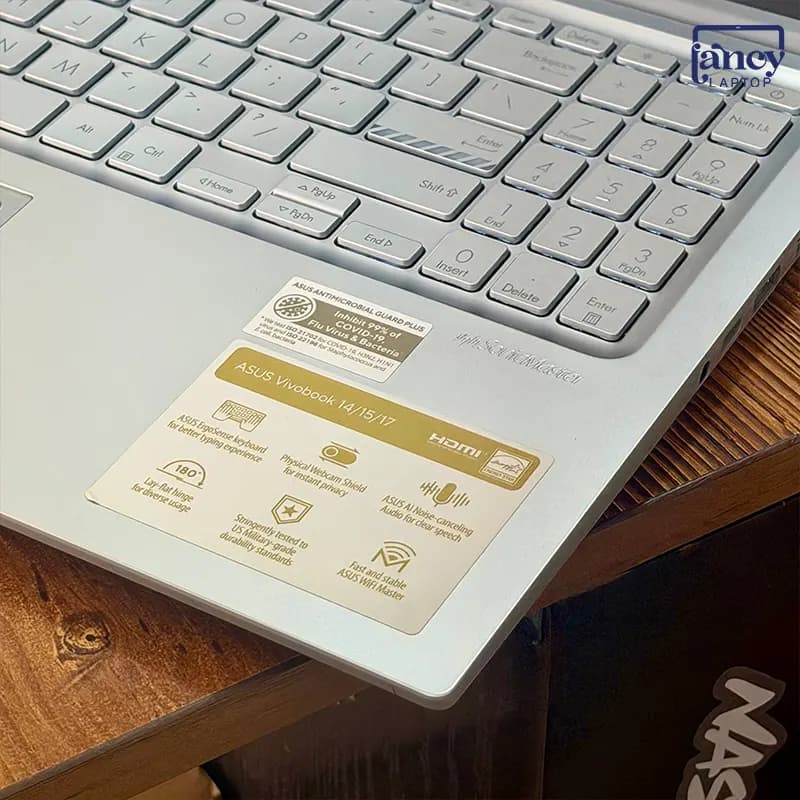 لپ تاپ استوک 15.6 اینچی ایسوس VivoBook 15 F1504V Core i7-1355U 12GB DDR4 512GB SSD Intel Iris Xe FHD IPS — تصویر ۶