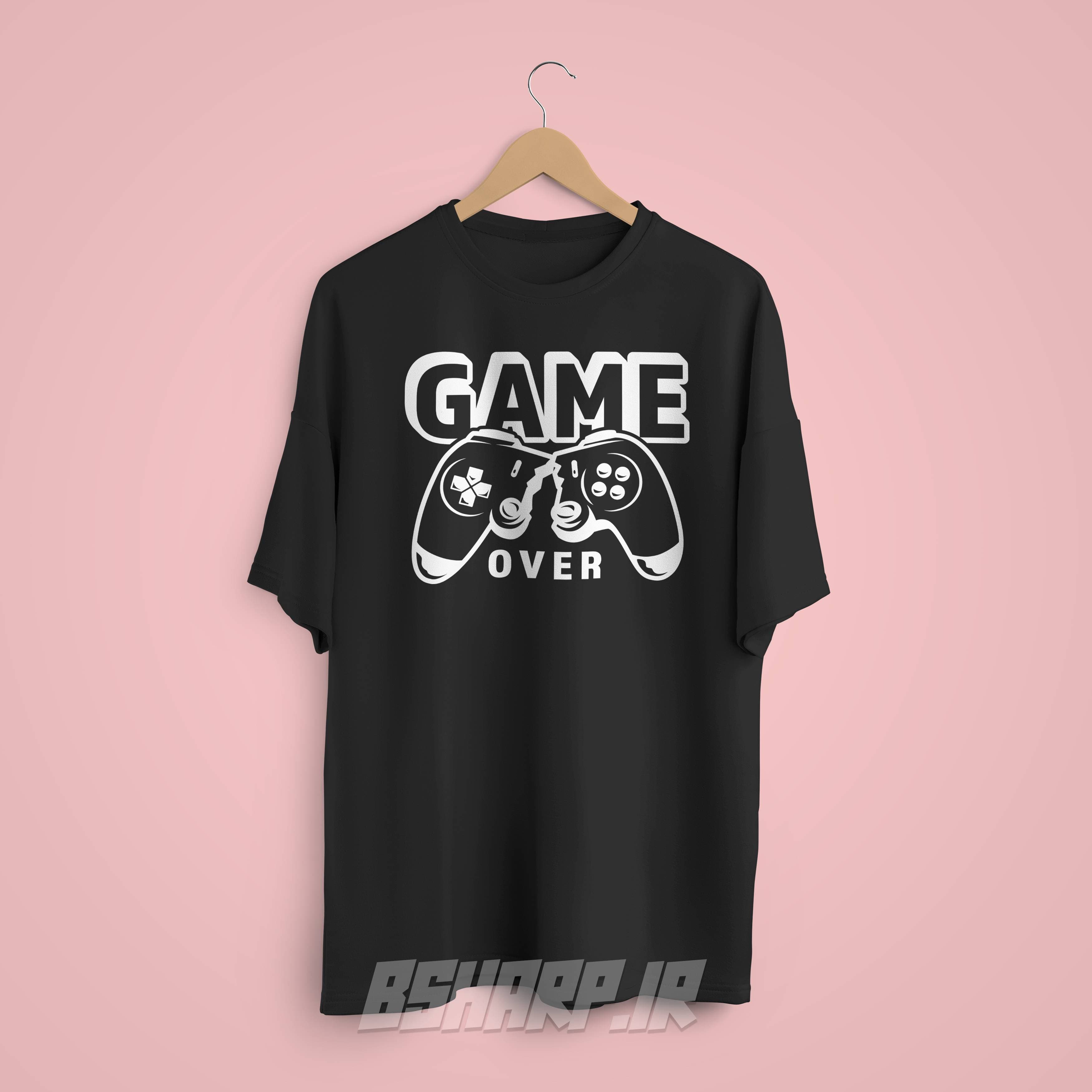تیشرت Gamer طرح Game Over — تصویر ۸