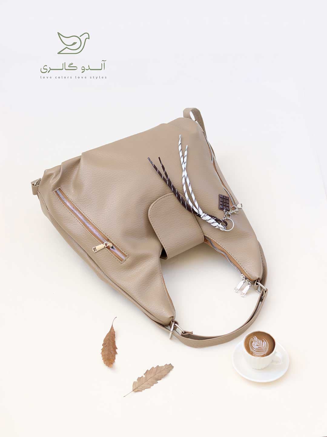 کیف سه کاره چرم ملیا — تصویر ۸