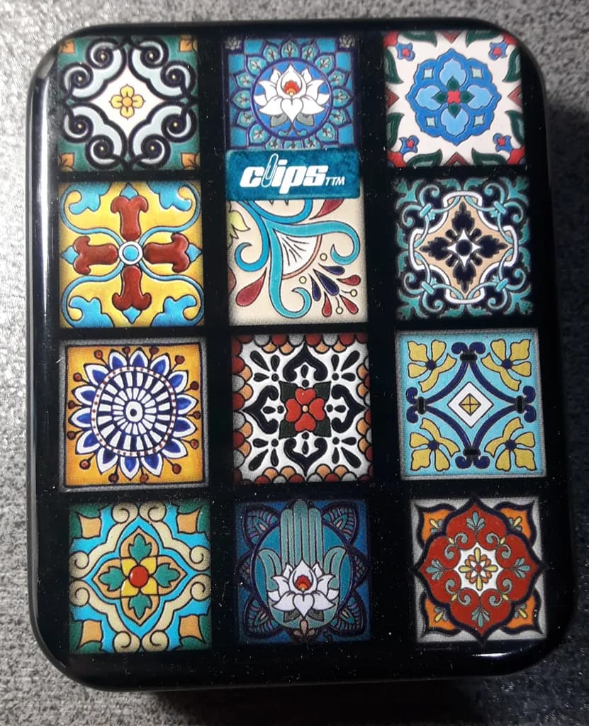 گیره کاغذ کلیپس مدل 001 بسته 90 عددی کد — تصویر ۲