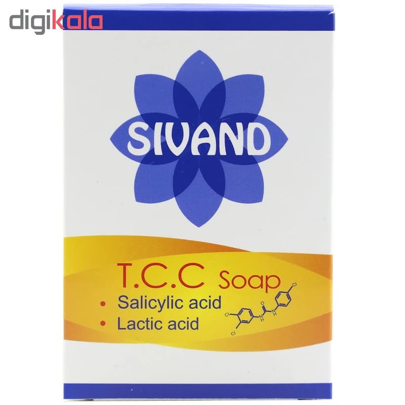 صابون ضد باکتری سیوند مدل TCC 0212 وزن 90 گرم — تصویر ۲