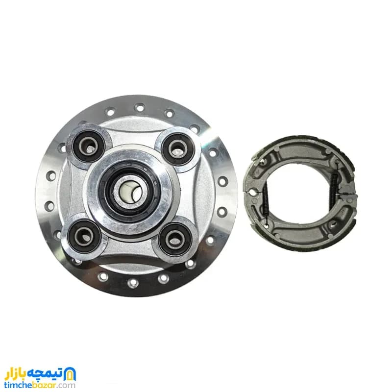 توپی چرخ عقب کامل با لنت موتور سیکلت هوندا دبلیو استاندارد W-Standard — تصویر ۵