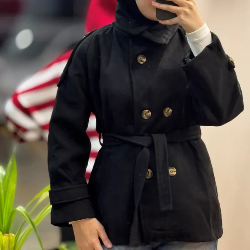 کت فوتر یقه ایستاده_4112 — تصویر ۲