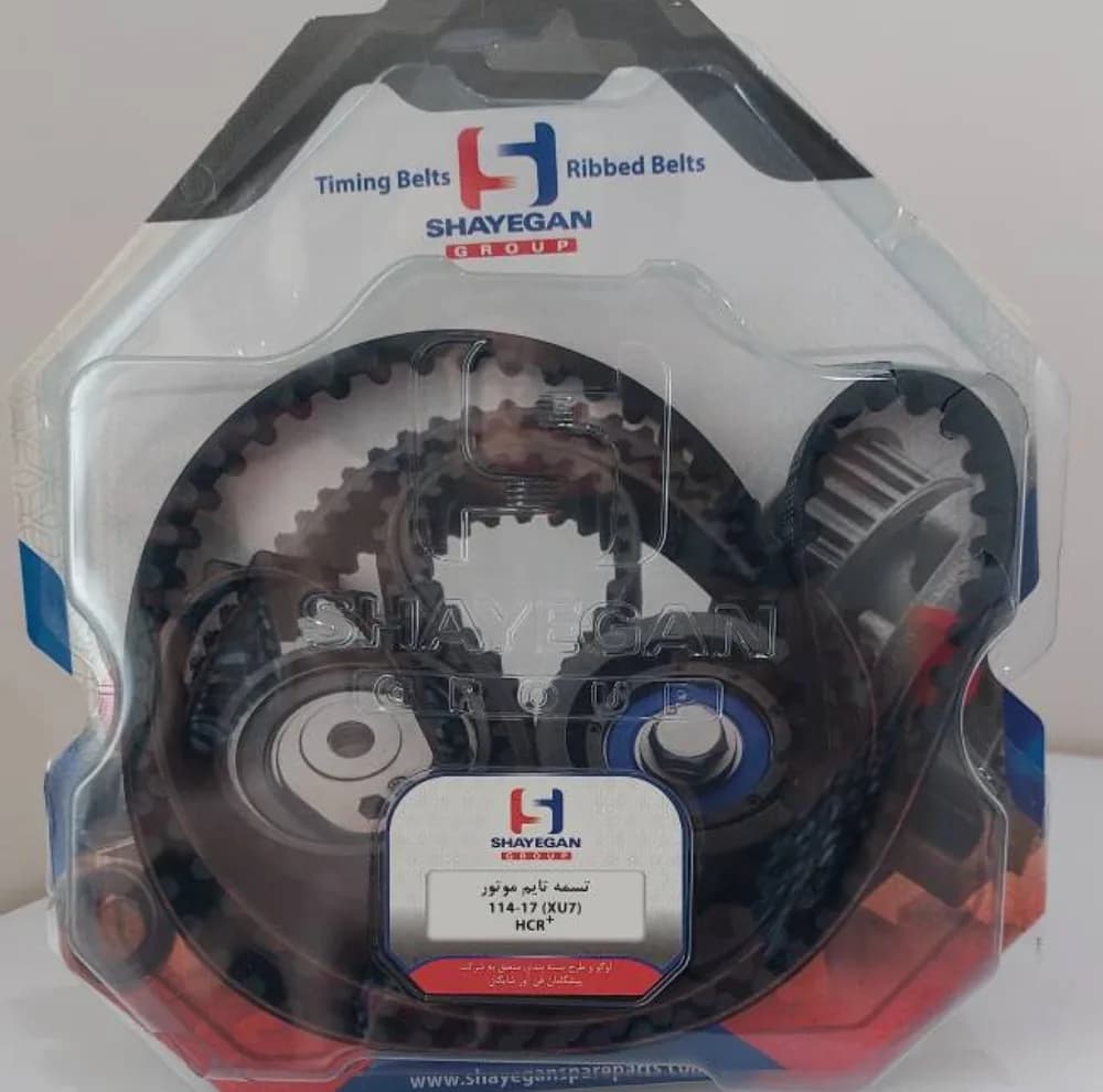تسمه تایمینگ شایگان مدل 114 مناسب برای پژو 405، پژو پارس، سمند — تصویر ۲