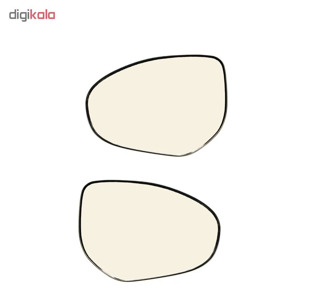 شیشه آینه جانبی چپ خودرو کد 01 مناسب برای مزدا 3 نیو — تصویر ۲