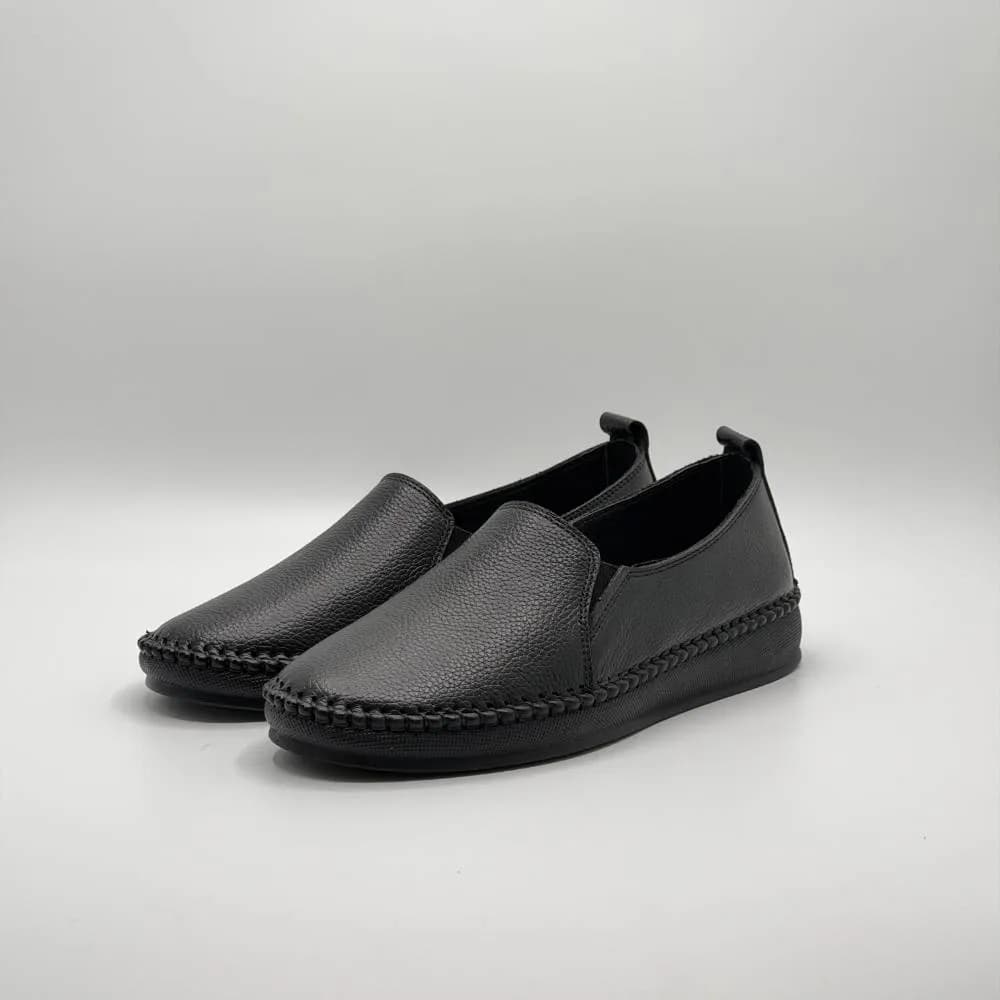 کفش چرم طبیعی طبی زنانه مدل 2261 — تصویر ۵