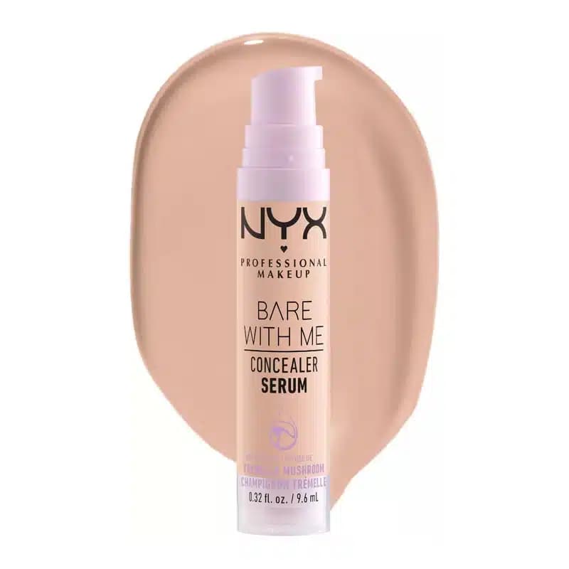 کانسیلر سرمی آبرسان نیکس NYX مدل Bare With Me Concealer Serum کد 02 رنگ Light