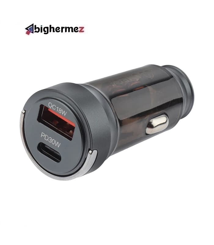 شارژر فندکی امگا 30W مدل CA36