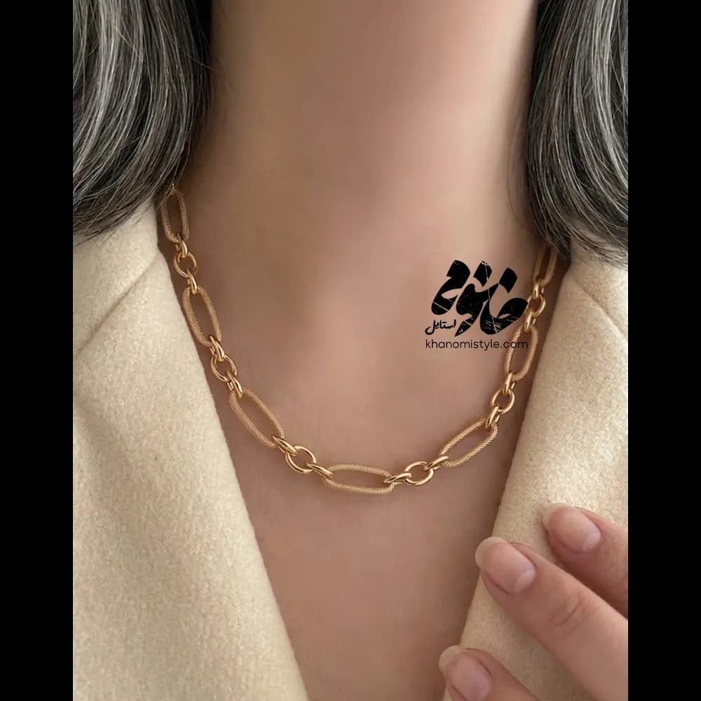 گردنبند ژوپینگ مدل یورمن N12010 — تصویر ۲