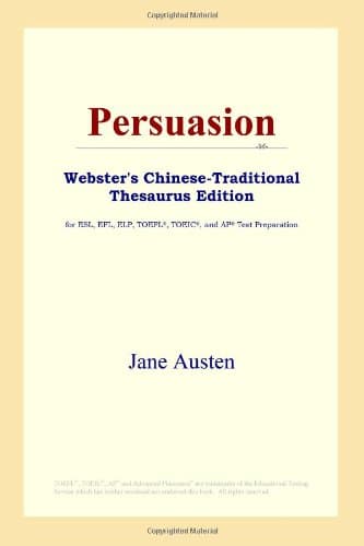 کتاب Persuasion (Webster’s Chinese-Traditional Thesaurus Edition) نسخه کامل