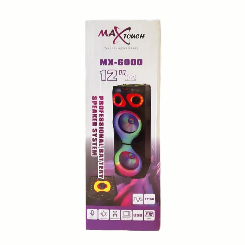 اسپیکر بلوتوثی MaxTouch مدل MX-6000 — تصویر ۳