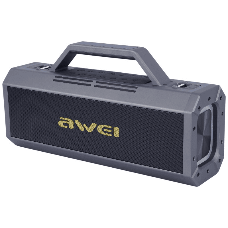 اسپیکر بلوتوثی اوی Awei KT8 (120 وات، باتری 18000mAh، TWS، نورپردازی) — تصویر ۲