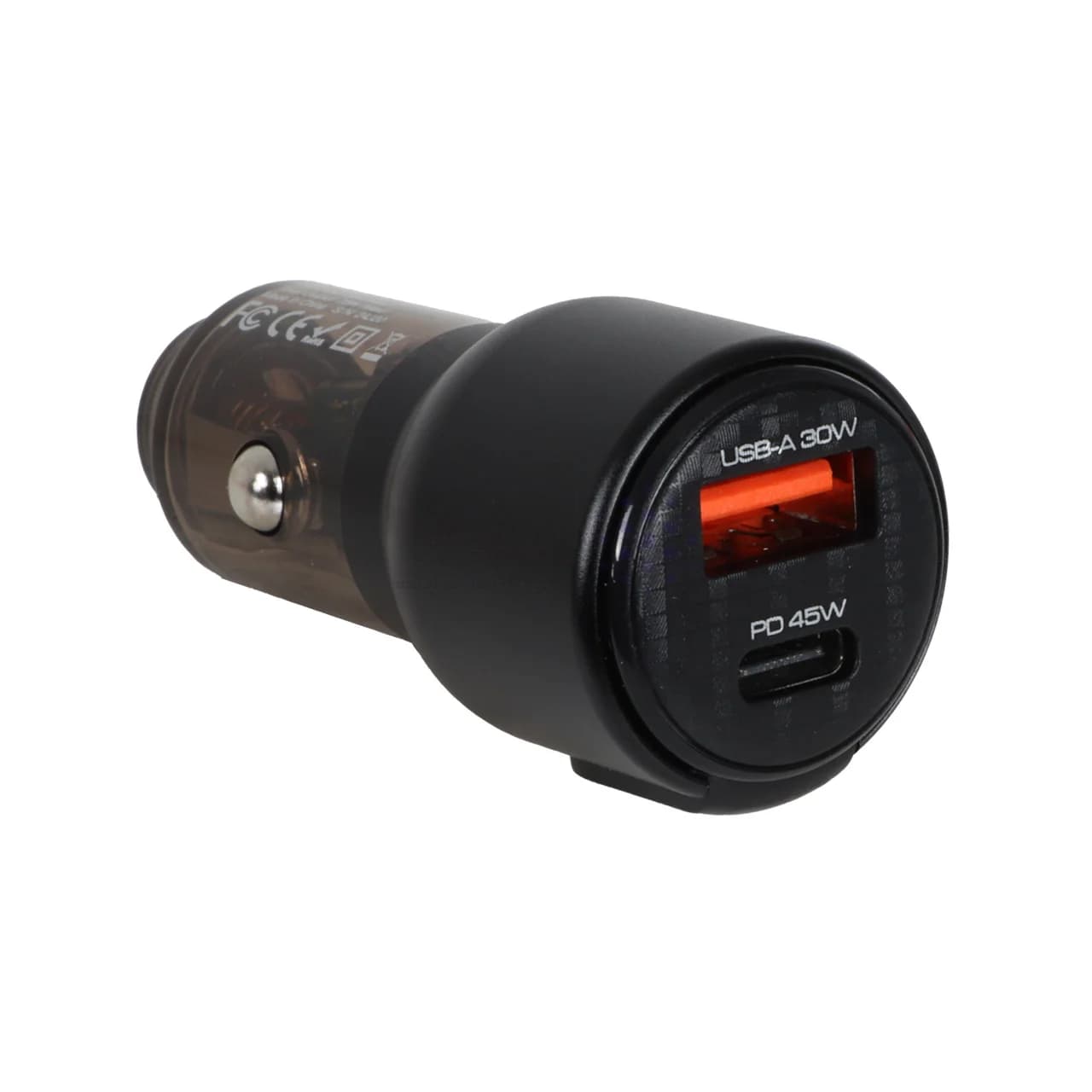 شارژر فندکی فست و PD دو پورت VIPLATINA مدل VK24 75W – مشکی (گارانتی 18 ماه تعویض نیکان همراه) — تصویر ۳