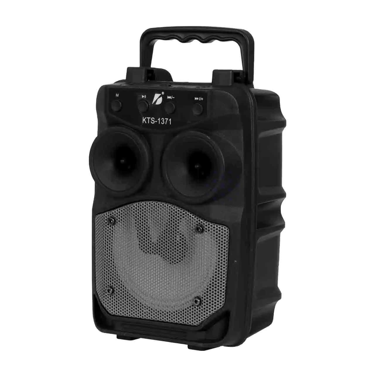 اسپیکر5W بی سیم BIG SOUND مدل KTS-1371 – خاکستری — تصویر ۳