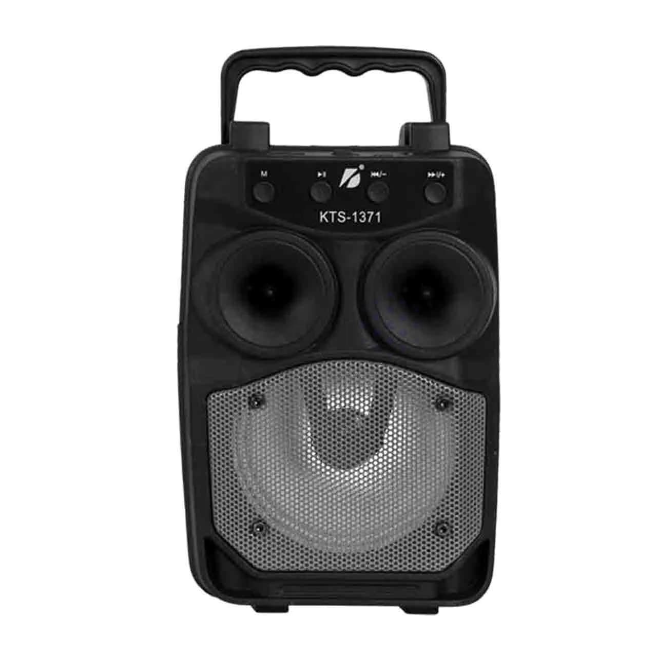 اسپیکر5W بی سیم BIG SOUND مدل KTS-1371 – خاکستری — تصویر ۲